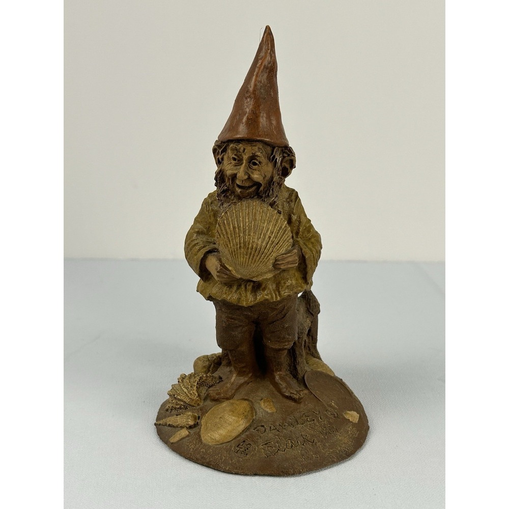 Tom Clark Gnome Pawley #42 Cairn Studio 1984 Shell Beach Figurine Vintage